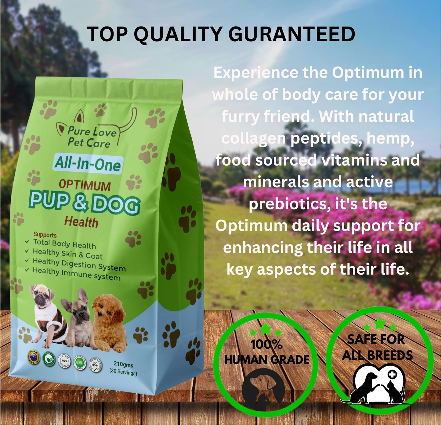 Optimum Pup & Dog Health